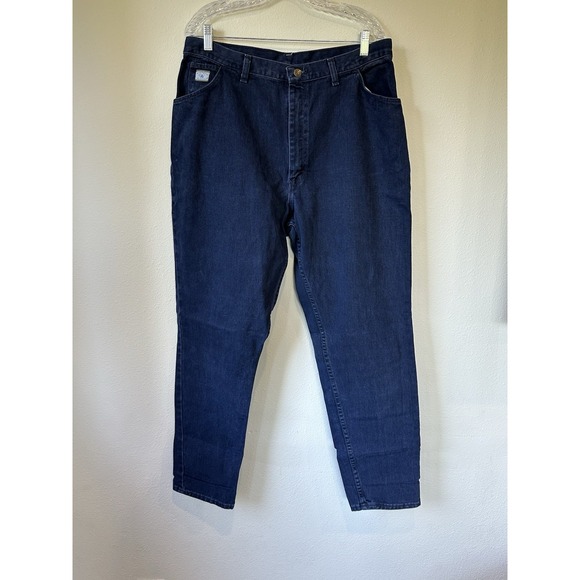 Wrangler Denim - Wrangler for Women Jeans Blue Denim Tapered High Rise Retro Western 18x32‎